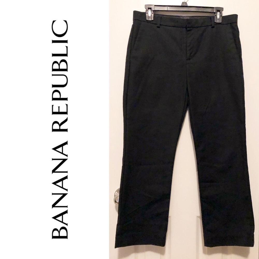 Banana Republic Black Pants Ankle Length